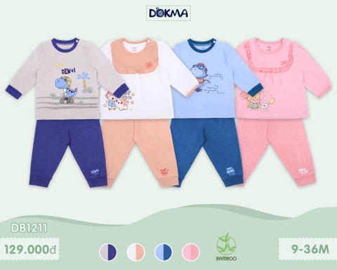 DB1211 Bộ cài vai dài tay Dokma (9-36M)