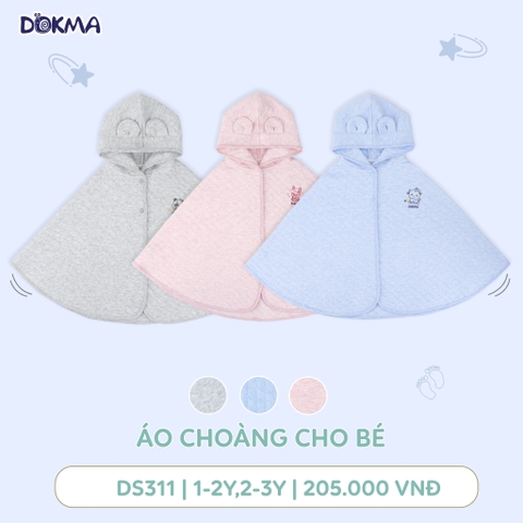 DS311 Áo choàng cho bé ( 2-3T)