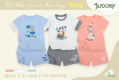 JB027 Bộ cài vai cộc tay (9-36M)