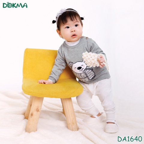 DA1640 Áo len cổ tròn dài tay (6-24M)