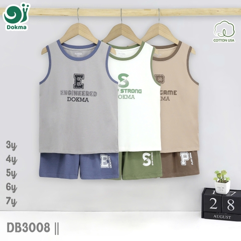 DB3008 - Bộ thể thao ba lỗ bé trai