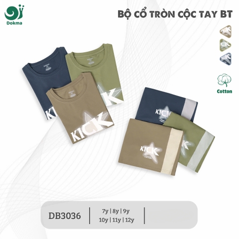 DB3036 - Bộ cổ tròn cộc tay