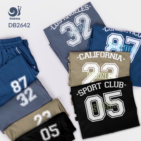 DB2642 - Bộ thể thao cộc tay