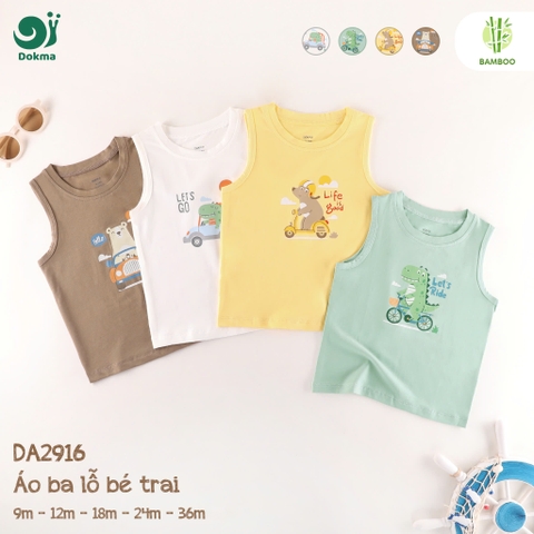 DA2916 - Áo ba lỗ bé trai