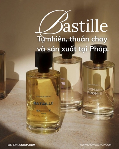 BastiIIe - hãng nước hoa niche cao cấp của Pháp đã có mặt tại Kho Nước Hoa 💥