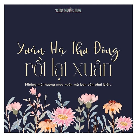 XUÂN, HẠ, THU. ĐÔNG RỒI LẠI XUÂN 🌸