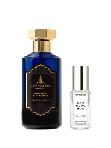 Nước hoa chiết Alexandria Fragrances Work Hard Stay Humble [10ml]