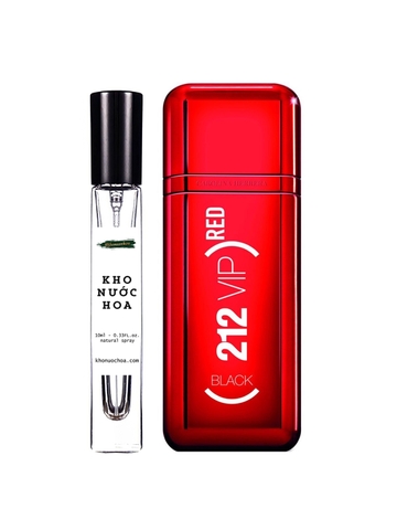 Nước hoa chiết 212 Vip Black Red [10ml]