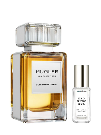 Nước hoa chiết Mugler Les Exceptions Cuir Impertinent [10ml]