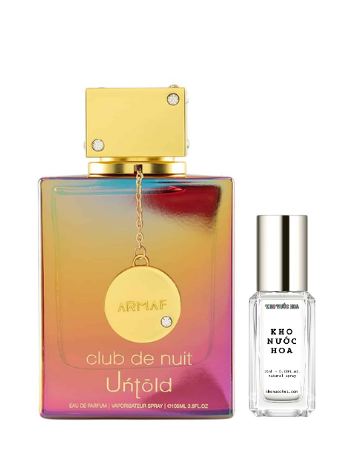 Nước hoa chiết Club De Nuit Untold [10ml]