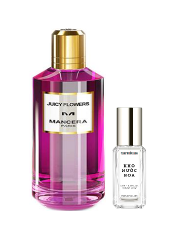 Nước hoa chiết Mancera Juicy Flowers [10ml]