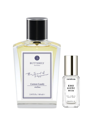 Nước hoa chiết Butterfly Thai Cotton Candy [10ml]