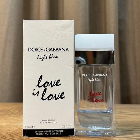 [GỐC] D&G Light Blue Love Is Love Femme 25/100ml