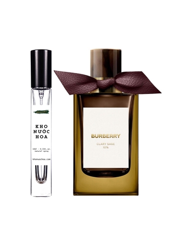 Nước hoa chiết Burberry Bespoke Clary Sage 10% [10ml]