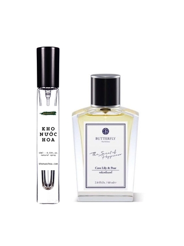 Nước hoa chiết Butterfly Thai Cave Lily & Pear [10ml]