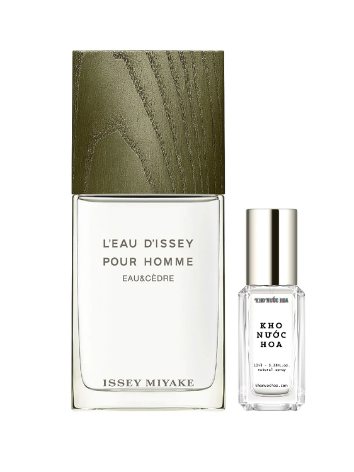 Nước hoa chiết Issey Miyake L'Eau Pour Homme Eau&Cedre EDT Intense [10ml]