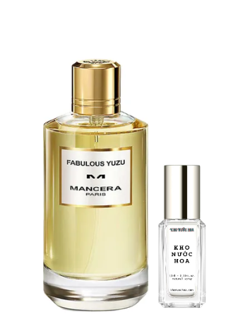 Nước hoa chiết Mancera Fabulous Yuzu [10ml]