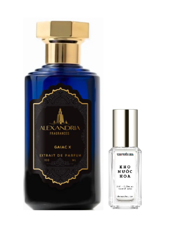Nước hoa chiết Alexandria Fragrances Gaiac X [10ml]