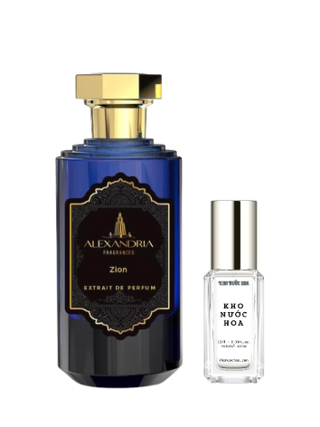 Nước hoa chiết Alexandria Fragrances Zion [10ml]
