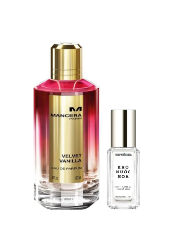 Nước hoa chiết Mancera Velvet Vanilla [10ml]