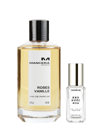 Nước hoa chiết Mancera Roses Vanille [10ml]