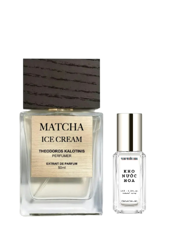 Nước hoa chiết Theodoros Kalotinis Matcha Ice Cream Extrait [10ml]