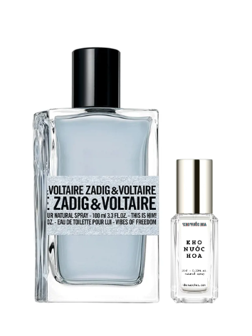 Nước hoa chiết Zadig & Voltaire This is Him Vibes Of Freedom [10ml]