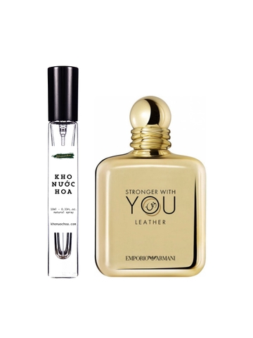 Nước hoa chiết Emporio Armani Stronger With You Leather [10ml]