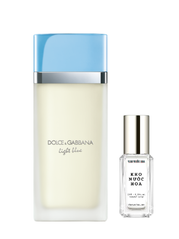 Nước hoa chiết D&G Light Blue for her EDT [10ml]