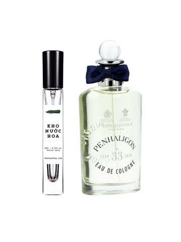 Nước hoa chiết Penhaligon'S No.33 Eau De Cologne [10ml]