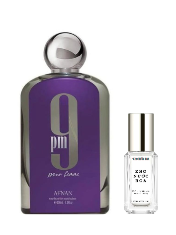 Nước hoa chiết Afnan 9 Pm Pour Femme [10ml]