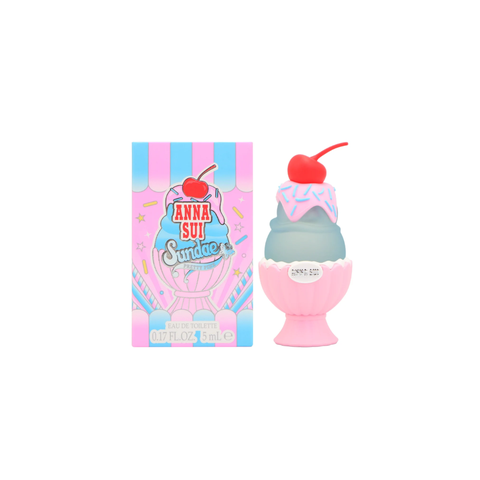 Mini Anna Sui Sundae Pretty Pink EDT 5ml
