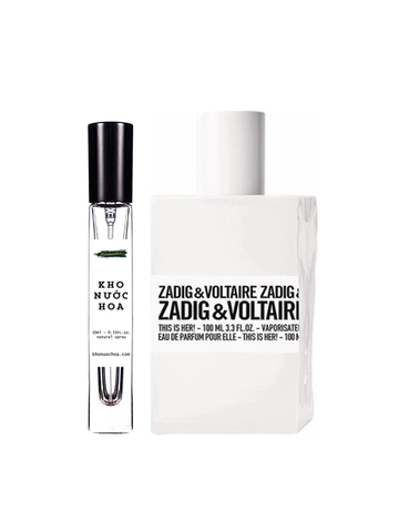 Nước hoa chiết Zadig & Voltaire This is Her! [10ml]