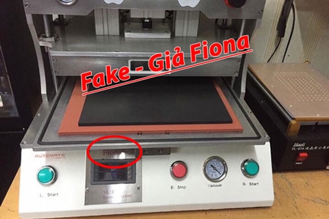Hình ảnh hàng giả máy ép kính Fiona - Fake Máy Ép Kính Fiona
