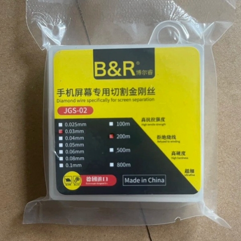 Dây cắt B&R 0.04mm 200m