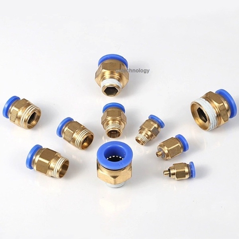 Đầu nối nhanh ống khí nén PC8