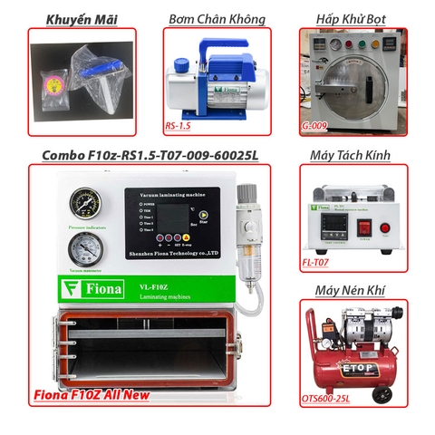 Trọn Bộ Fiona F10Z All New/ RS-1.5/ G-009/ T07/ 60025L