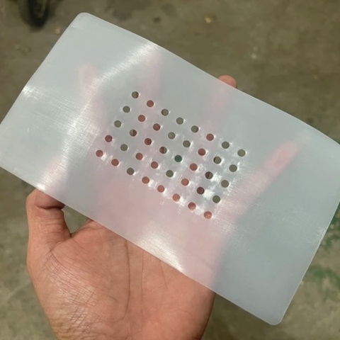 Đệm cao su silicon máy cắt nhỏ 8.5inch