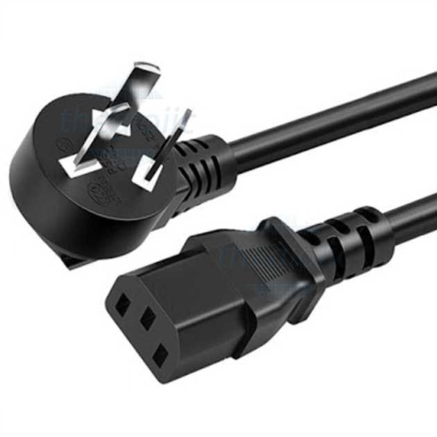 Dây nguồn AC Phíc ba chấu China zắc mạ vàng