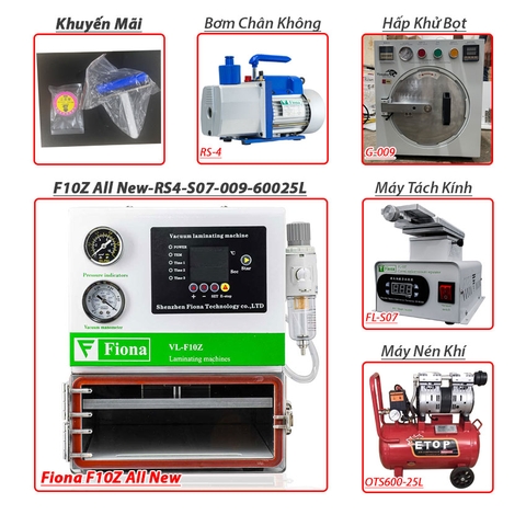 Trọn Bộ Fiona F10Z All New/ RS-4/ G-009/ S07/ 60025L