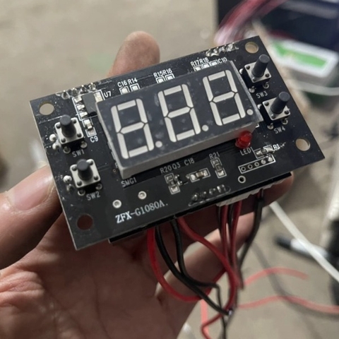 Mạch điều khiển nhiệt độ ZFX-G1080A 220V-12VDC