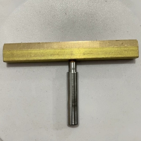 Đầu đồng gia nhiệt lắp lưỡi dao dọn film