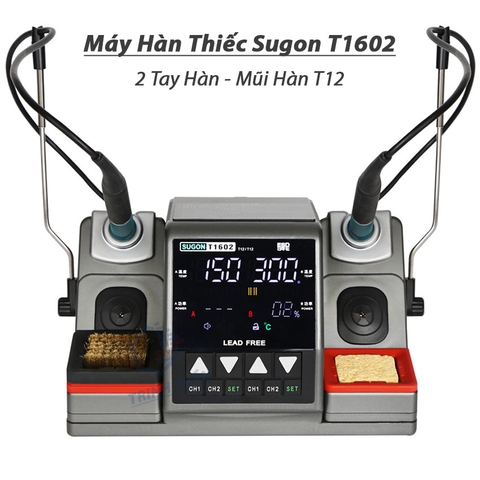 Trạm hàn thiếc SUGON T1602 Máy 150W