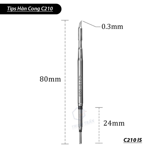Tips hàn C210 Mũi tiêu chuẩn JBC