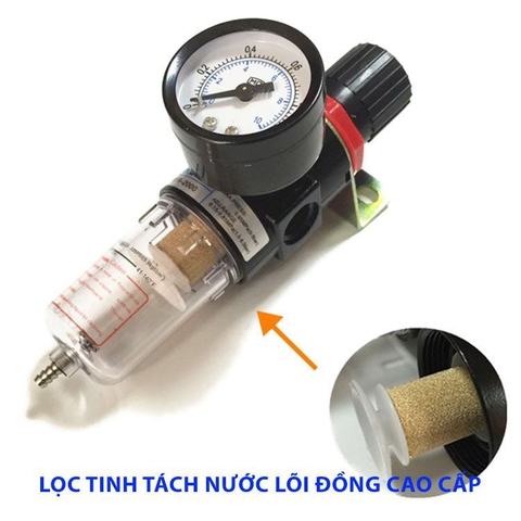 Lọc khí - van điều chỉnh áp suất khí nén AFR 2000