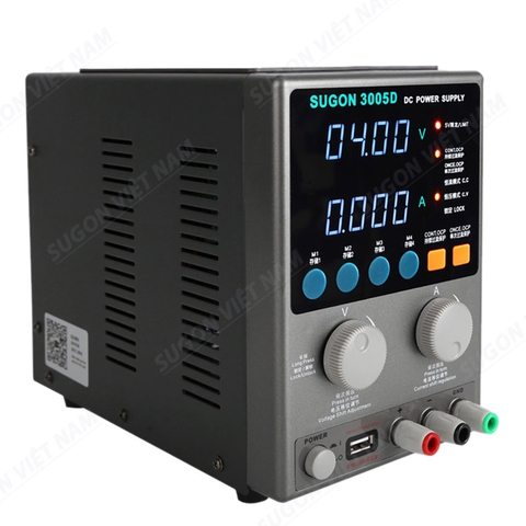 Máy cấp nguồn đo dòng Sugon 3005D 30V-5A