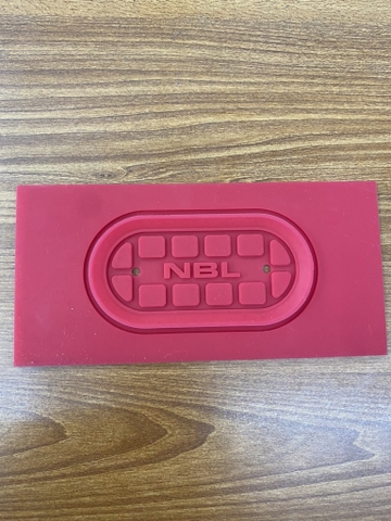 Cao su bàn nhiệt cắt tách kính nhỏ