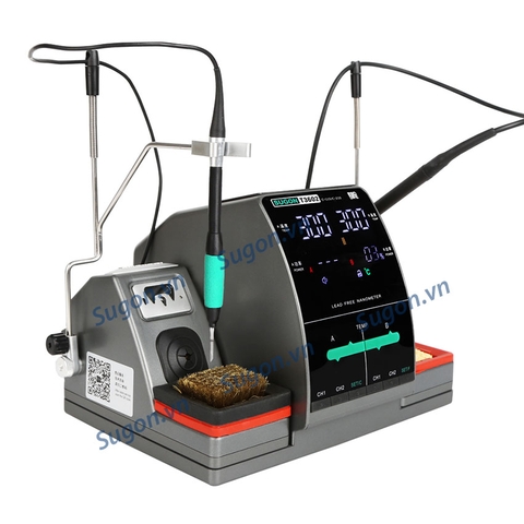 Trạm hàn thiếc hai tay SUGON T3602 Tips JBC