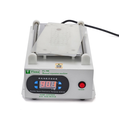 Bàn nhiệt máy tách kính Fiona FL-988 NEW 2022