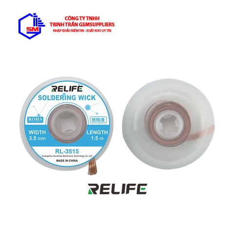 Dây hút thiếc RELIFE ( Nhiều size )